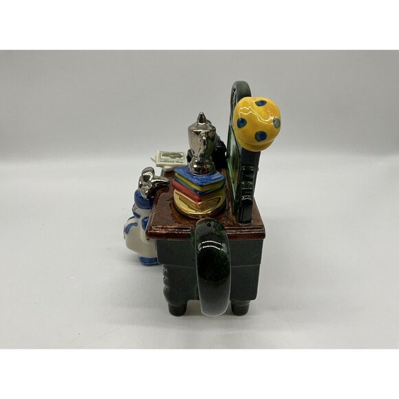 Tony Carter Golf Themed Collectible Teapot Hand Painted Home Decor Teapots READ - Picture 11 of 16